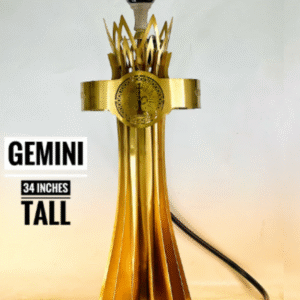 COCOYAYA Gemini Hookah - Golden