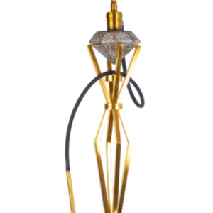 COCOYAYA Kohinoor Grande Hookah - Golden